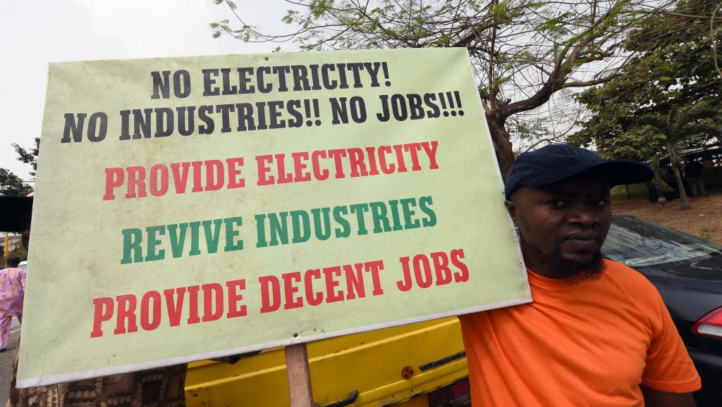 NIGERIA : la rue en colère contre le prix «indécent» de l'électricité